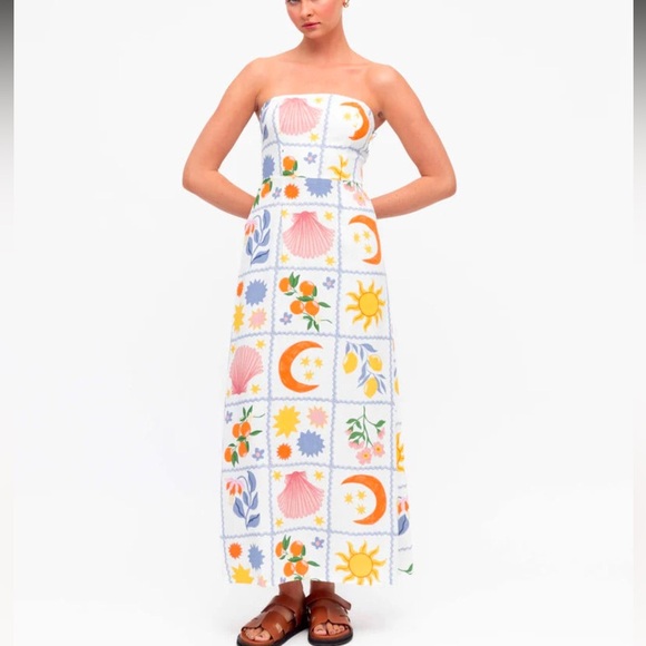 Paper Heart Maxi Dress - Picture 1 of 11